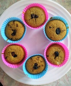 chocolate, oats, dry fruits, whole wheat muffins!