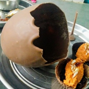 Chocolate bowls - neat and clean